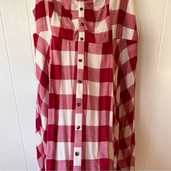Torrid Red and White Checkered Sundress (NWOT) - Picture 10 of 16